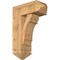 Ekena Millwork Olympic Arts and Crafts Smooth Bracket w/ Offset Brace, Western Red Cedar, 7 1/2"W x 18"D x 26"H BKT0806X18X26OLY03SWR - alternate 1